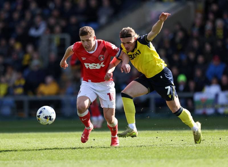 Football. Sky Bet Championship. Oxford United - Charlton Athletic. 14.03.2026