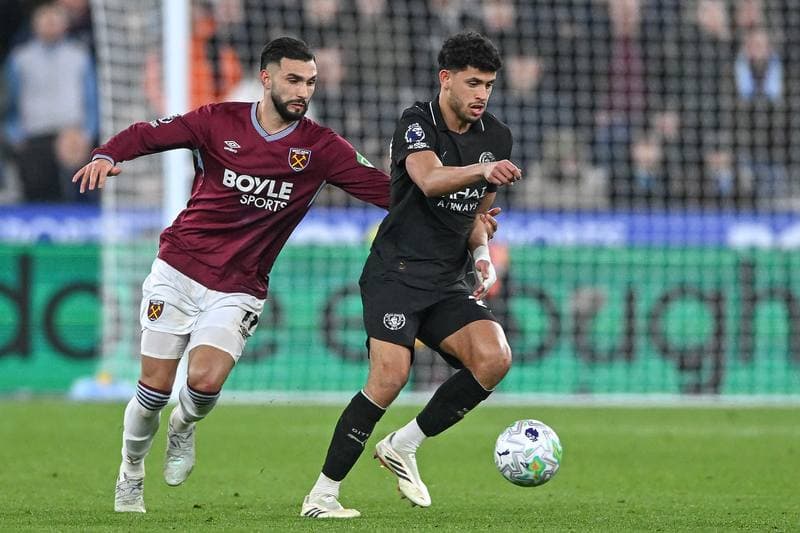 Football. Premier League. West Ham United - Manchester City. 14.03.2026