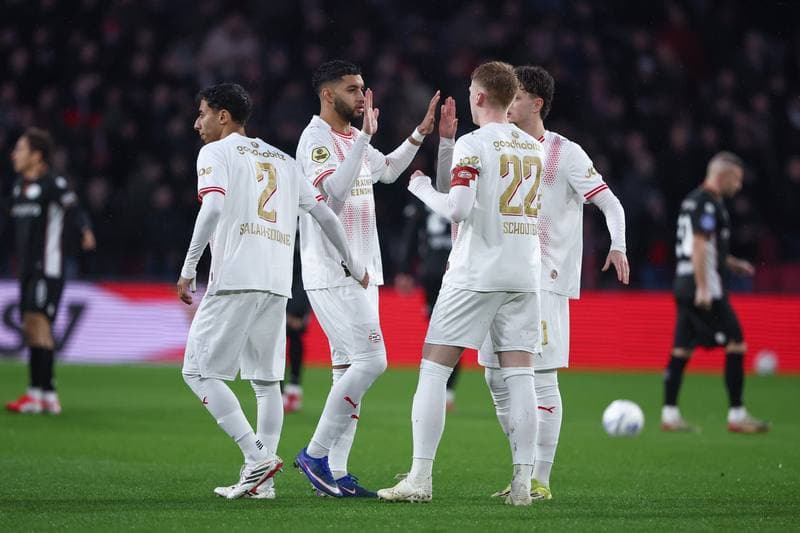Football. Dutch Eredivisie. PSV - NEC. 14.03.2026