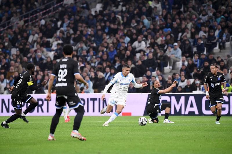 Football. Ligue 1 McDonald's. Olympique de Marseille - AJ Auxerre. 13.03.2026