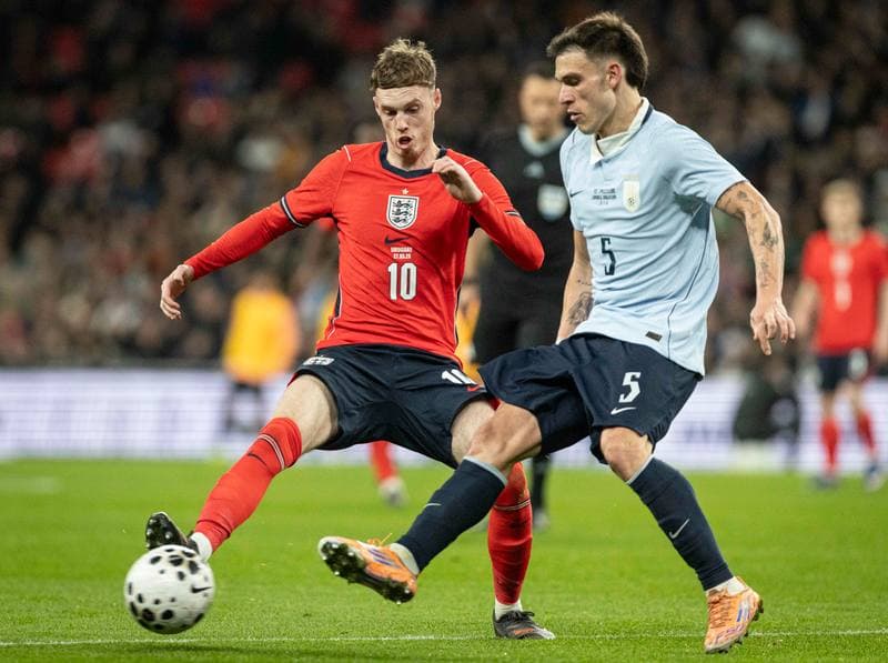 Football. International Friendly. England - Uruguay. 27.03.2026