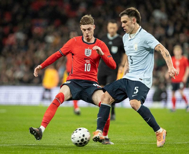 Football. International Friendly. England - Uruguay. 27.03.2026