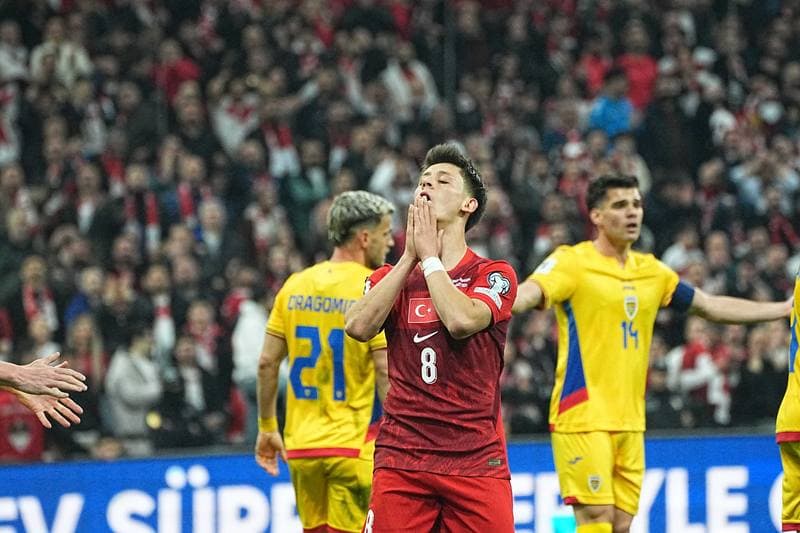 Football. FIFA World Cup 2026 European Playoffs. Turkiye - Romania. 26.03.2026