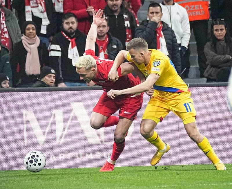 Football. FIFA World Cup 2026 European Playoffs. Turkiye - Romania. 26.03.2026