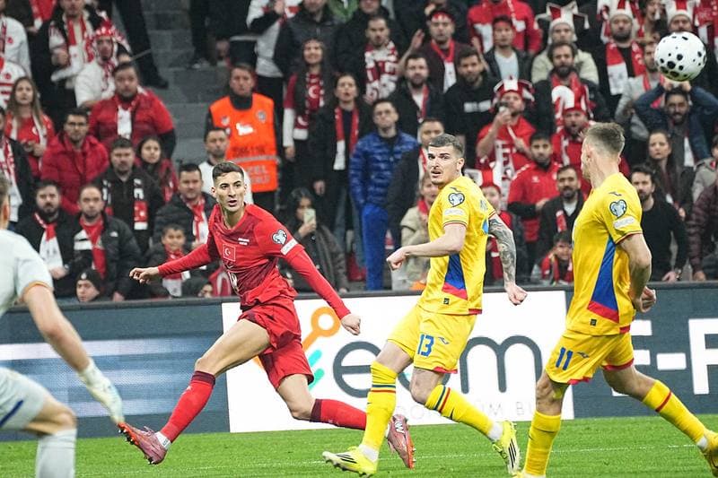 Football. FIFA World Cup 2026 European Playoffs. Turkiye - Romania. 26.03.2026