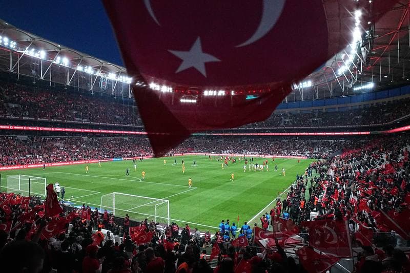 Football. FIFA World Cup 2026 European Playoffs. Turkiye - Romania. 26.03.2026