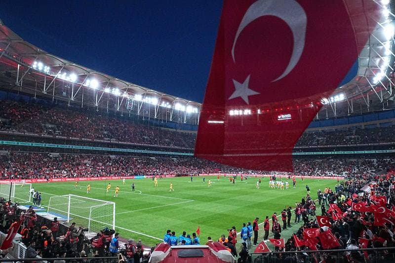 Football. FIFA World Cup 2026 European Playoffs. Turkiye - Romania. 26.03.2026