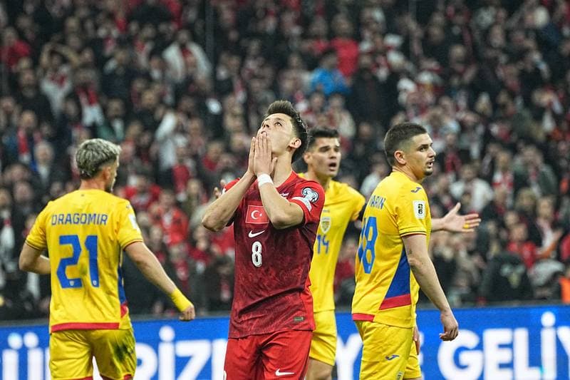Football. FIFA World Cup 2026 European Playoffs. Turkiye - Romania. 26.03.2026