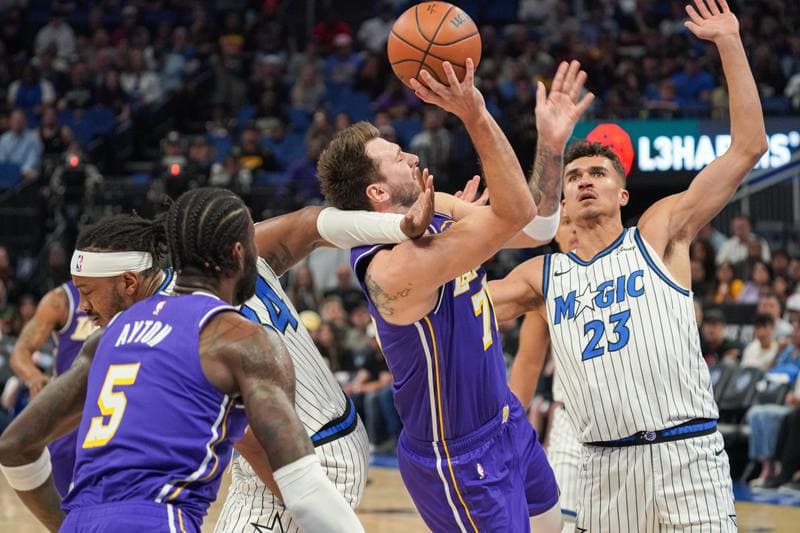 Basketball. NBA. Los Angeles Lakers - Orlando Magic. 21.03.2026
