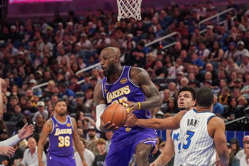 Basketball. NBA. Los Angeles Lakers - Orlando Magic. 21.03.2026