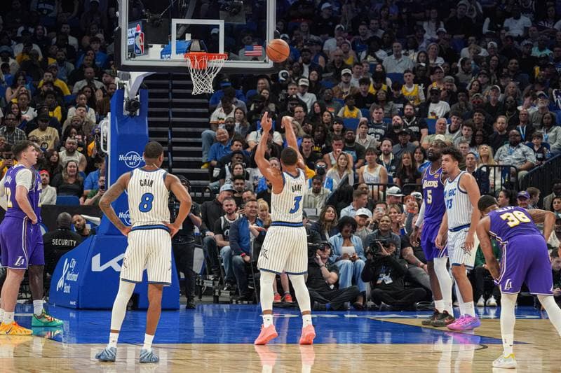 Basketball. NBA. Los Angeles Lakers - Orlando Magic. 21.03.2026