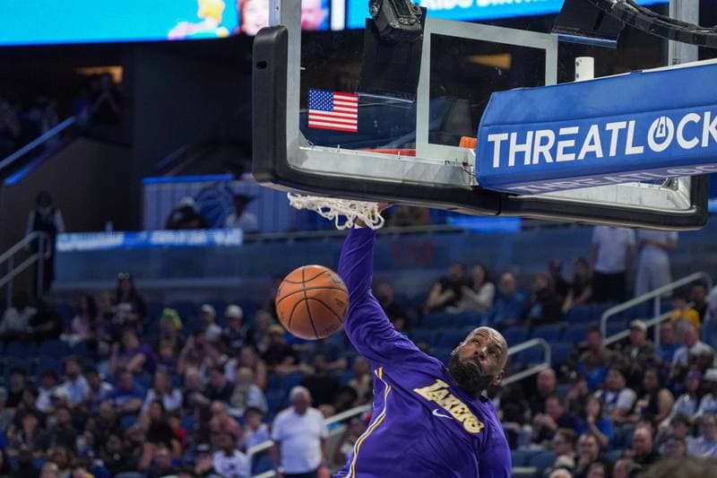Basketball. NBA. Los Angeles Lakers - Orlando Magic. 21.03.2026