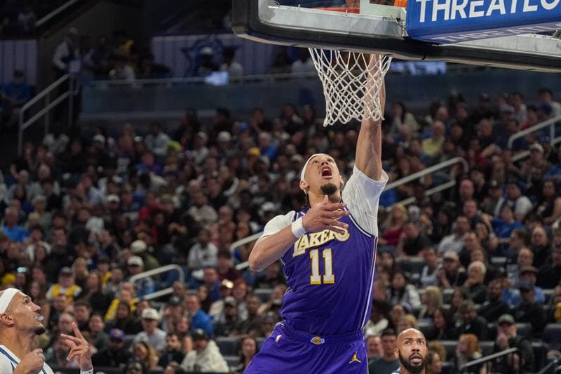 Basketball. NBA. Los Angeles Lakers - Orlando Magic. 21.03.2026