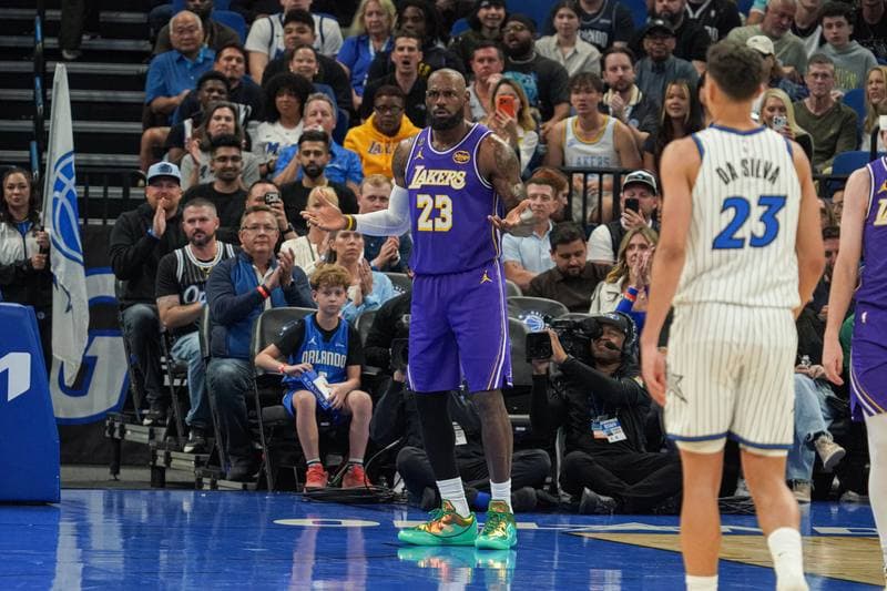 Basketball. NBA. Los Angeles Lakers - Orlando Magic. 21.03.2026