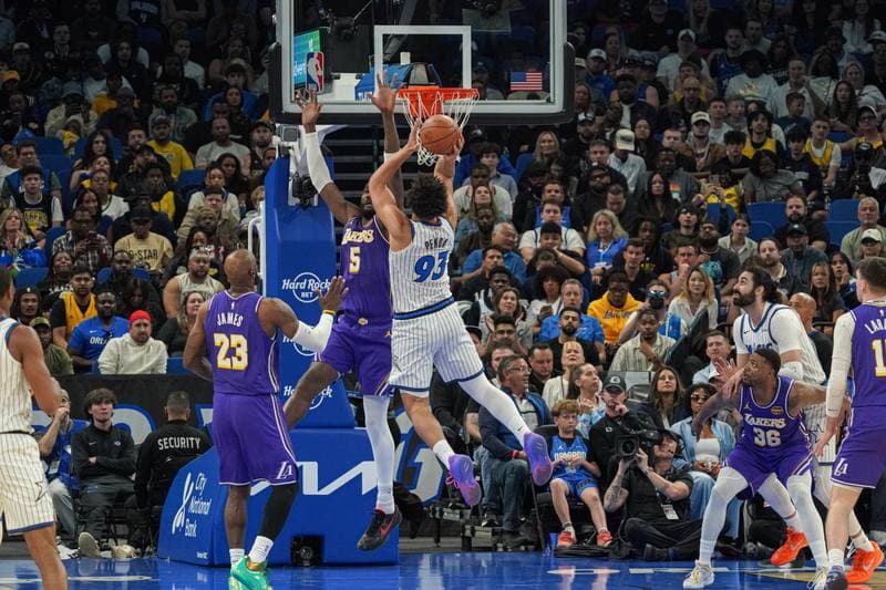 Basketball. NBA. Los Angeles Lakers - Orlando Magic. 21.03.2026