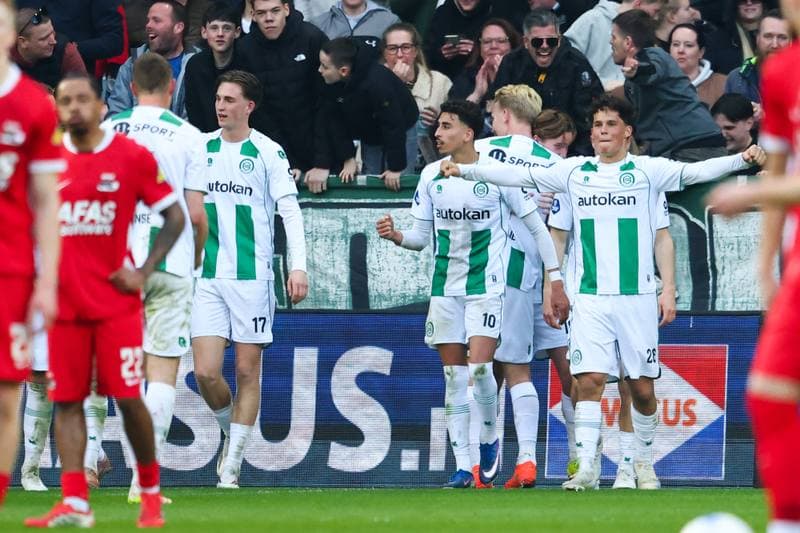 Football. Dutch Eredivisie. FC Groningen - AZ. 22.03.2026