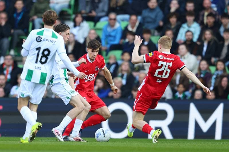 Football. Dutch Eredivisie. FC Groningen - AZ. 22.03.2026