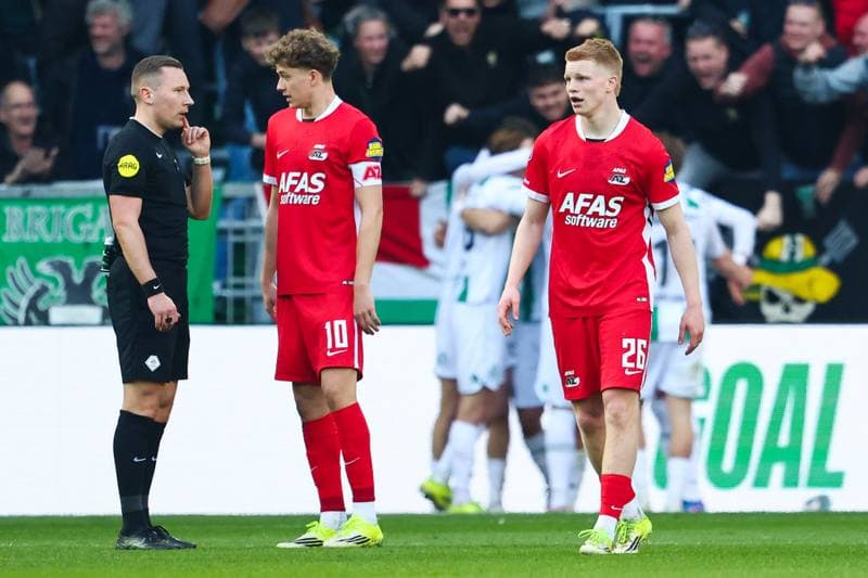 Football. Dutch Eredivisie. FC Groningen - AZ. 22.03.2026
