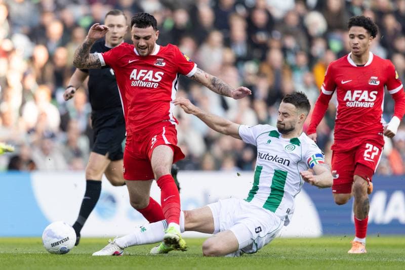 Football. Dutch Eredivisie. FC Groningen - AZ. 22.03.2026