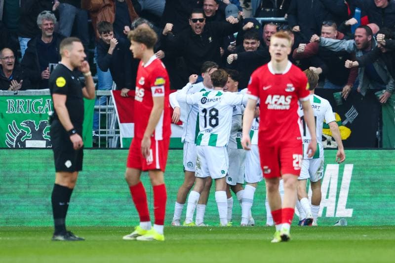 Football. Dutch Eredivisie. FC Groningen - AZ. 22.03.2026
