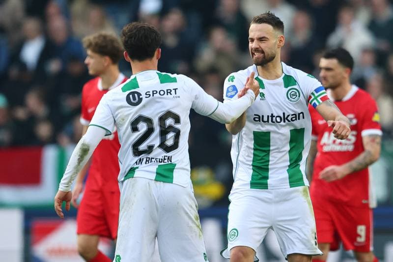 Football. Dutch Eredivisie. FC Groningen - AZ. 22.03.2026