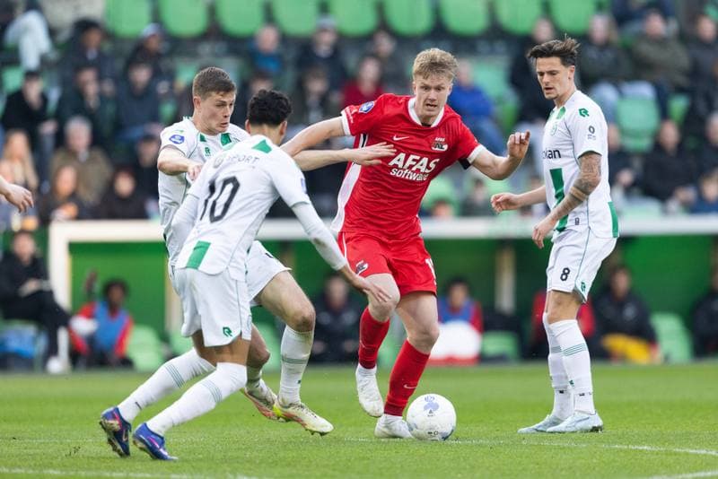 Football. Dutch Eredivisie. FC Groningen - AZ. 22.03.2026