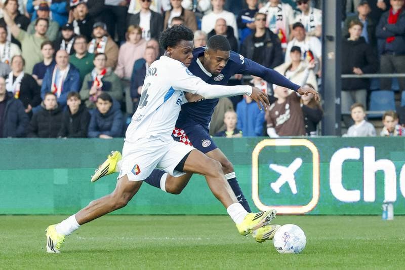 Football. Dutch Eredivisie. Telstar - PSV. 22.03.2026