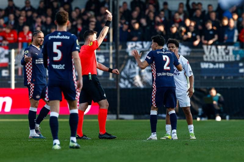 Football. Dutch Eredivisie. Telstar - PSV. 22.03.2026