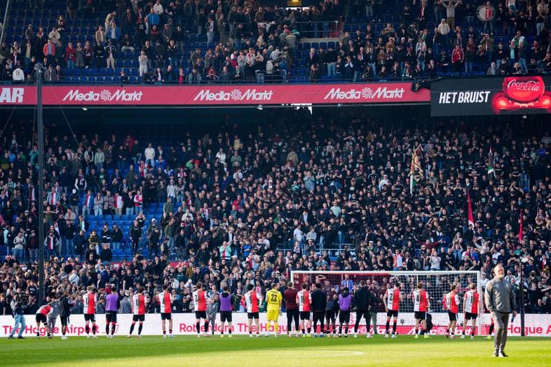 Football. Dutch Eredivisie. Feyenoord - Ajax. 22.03.2026