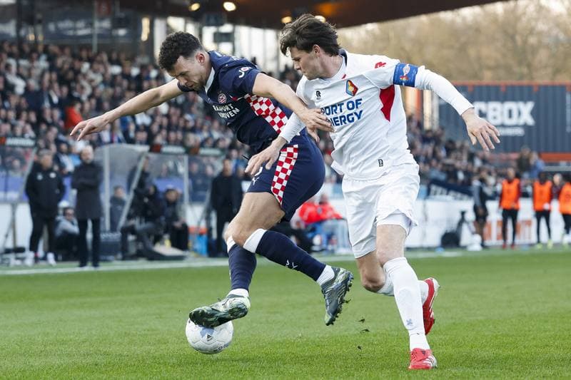 Football. Dutch Eredivisie. Telstar - PSV. 22.03.2026