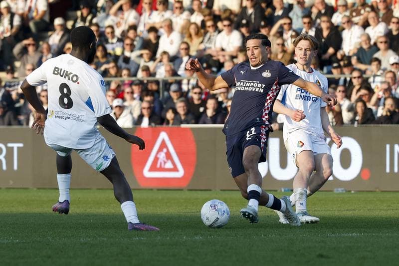 Football. Dutch Eredivisie. Telstar - PSV. 22.03.2026