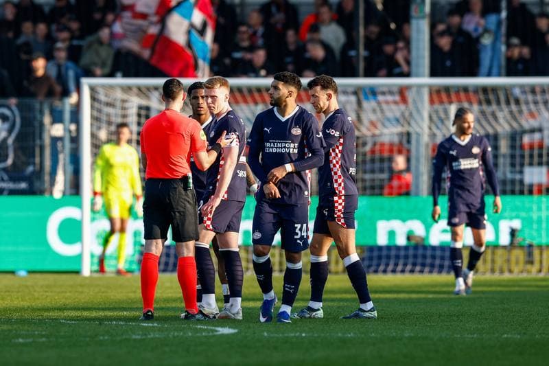 Football. Dutch Eredivisie. Telstar - PSV. 22.03.2026
