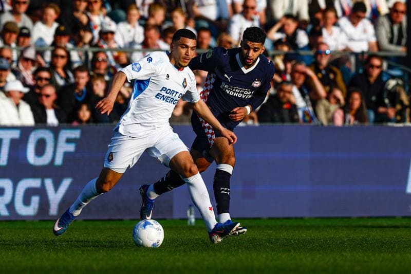 Football. Dutch Eredivisie. Telstar - PSV. 22.03.2026