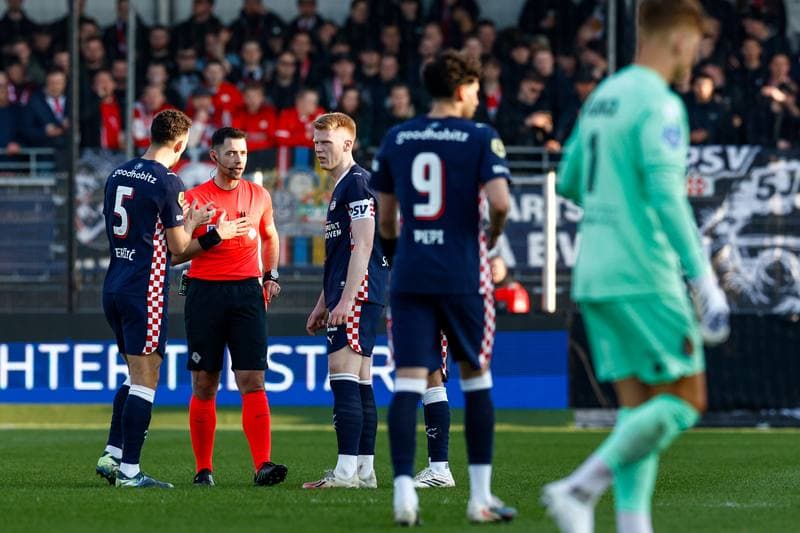 Football. Dutch Eredivisie. Telstar - PSV. 22.03.2026