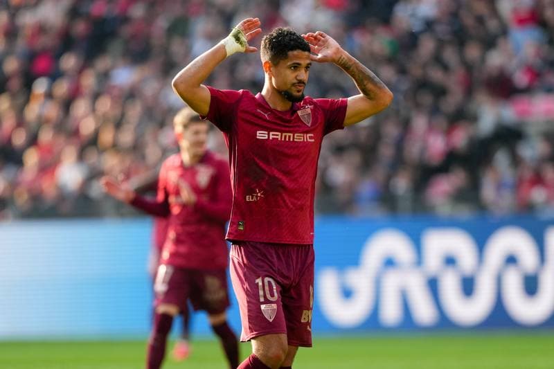 Football. Ligue 1. Stade Rennais - FC Metz. 22.03.2026