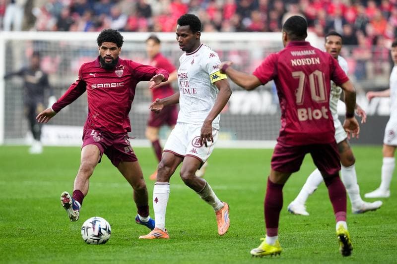 Football. Ligue 1. Stade Rennais - FC Metz. 22.03.2026