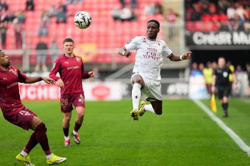 Football. Ligue 1. Stade Rennais - FC Metz. 22.03.2026