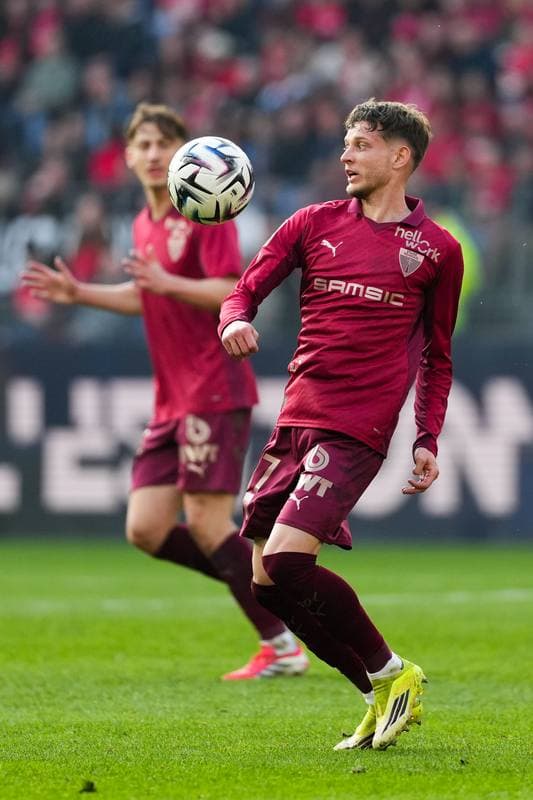 Football. Ligue 1. Stade Rennais - FC Metz. 22.03.2026