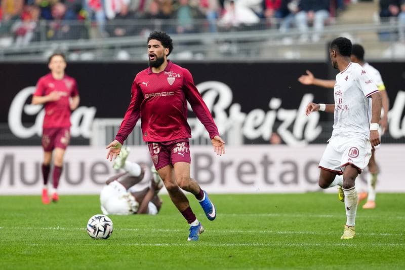 Football. Ligue 1. Stade Rennais - FC Metz. 22.03.2026