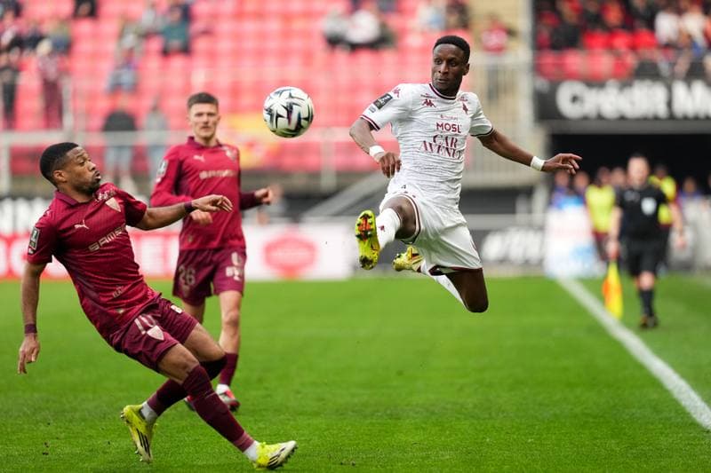 Football. Ligue 1. Stade Rennais - FC Metz. 22.03.2026