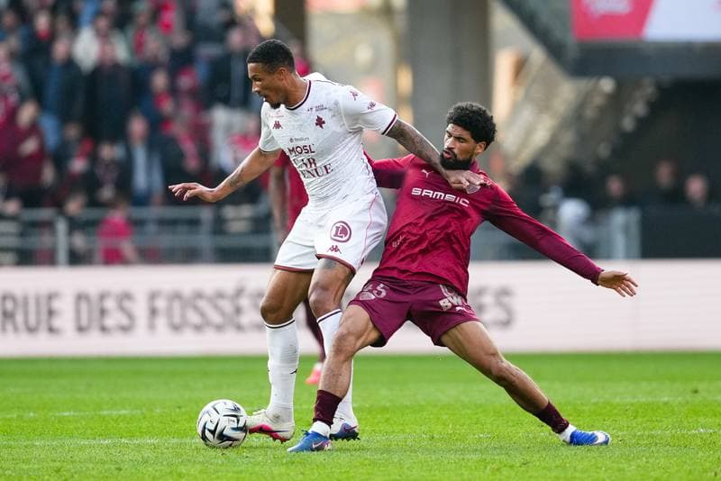 Football. Ligue 1. Stade Rennais - FC Metz. 22.03.2026