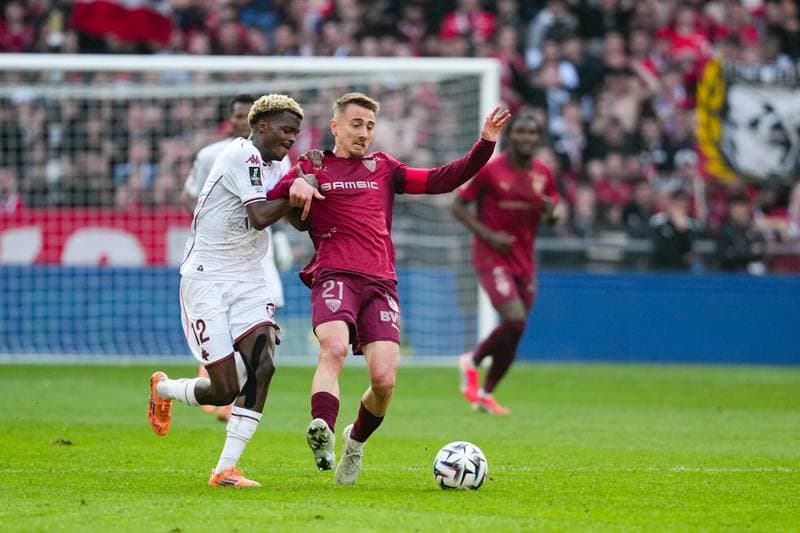 Football. Ligue 1. Stade Rennais - FC Metz. 22.03.2026