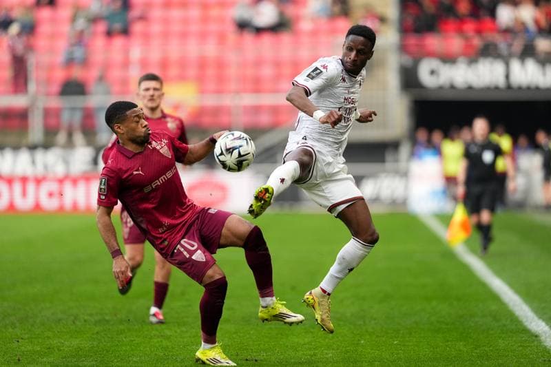 Football. Ligue 1. Stade Rennais - FC Metz. 22.03.2026