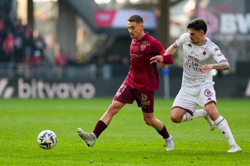 Football. Ligue 1. Stade Rennais - FC Metz. 22.03.2026