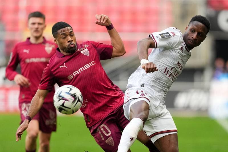 Football. Ligue 1. Stade Rennais - FC Metz. 22.03.2026