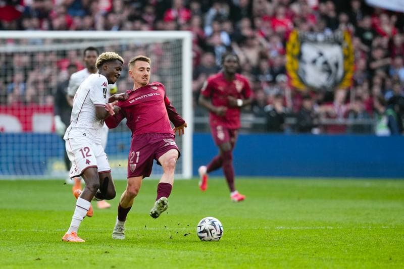 Football. Ligue 1. Stade Rennais - FC Metz. 22.03.2026