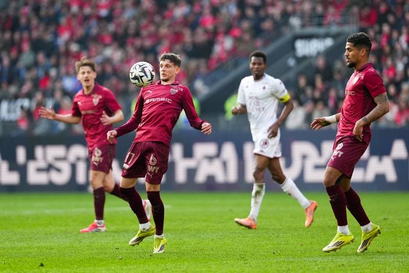 Football. Ligue 1. Stade Rennais - FC Metz. 22.03.2026