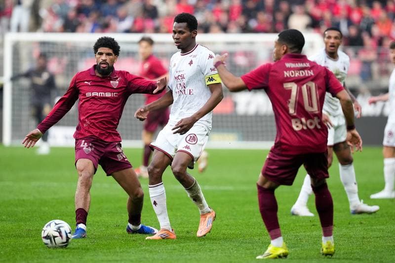 Football. Ligue 1. Stade Rennais - FC Metz. 22.03.2026