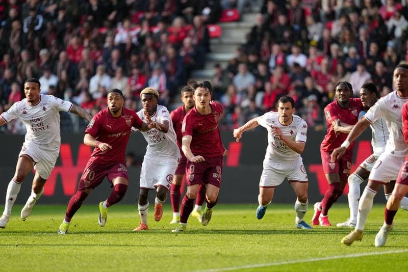 Football. Ligue 1. Stade Rennais - FC Metz. 22.03.2026