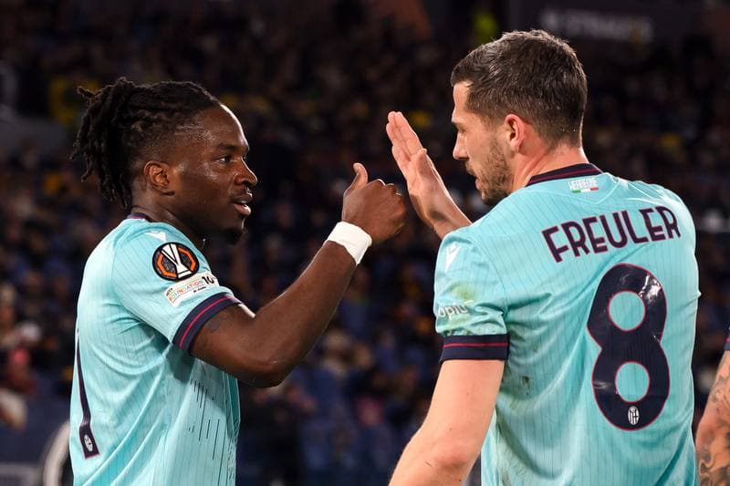 Football. UEFA Europa League. AS Roma - Bologna FC 1909. 19.03.2026